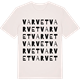 Vintage White t-shirt med Varvet ordlek t-shirt