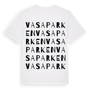 Vasaparken ordlek t-shirt – ekologisk bomull t-shirt från Pinshirt