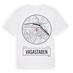 Vasastaden t-shirt – ekologisk bomull t-shirt från Pinshirt