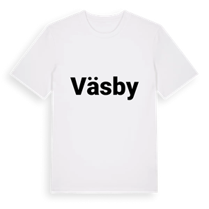 Väsby fetstil t-shirt – ekologisk bomull t-shirt från PinShirt