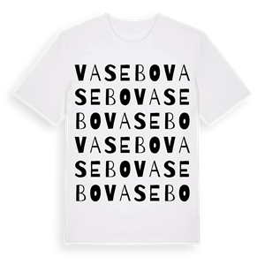 Vasebo ordlek t-shirt – ekologisk bomull t-shirt från Pinshirt