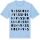 Blue Soul t-shirt med Vassholma ordlek t-shirt