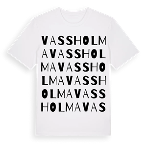 Vassholma ordlek t-shirt – ekologisk bomull t-shirt från PinShirt