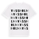 Vassholma ordlek t-shirt