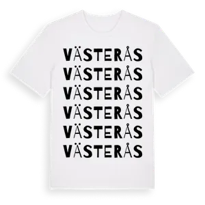 Västerås ordlek t-shirt – ekologisk bomull t-shirt från Pinshirt
