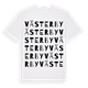 White t-shirt med Västerby ordlek t-shirt