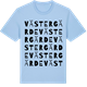 Blue Soul t-shirt med Västergärde ordlek t-shirt
