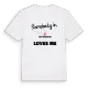 Någon i Västergården älskar mig t-shirt