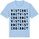 Blue Soul t-shirt med Västergärdet ordlek t-shirt