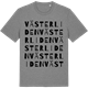 Mid Heather Gray t-shirt med Västerliden ordlek t-shirt
