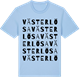 Blue Soul t-shirt med Västerlösa ordlek t-shirt