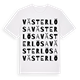 Västerlösa ordlek t-shirt