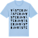 Blue Soul t-shirt med Västerum ordlek t-shirt