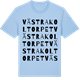 Blue Soul t-shirt med Västra Koltorpet ordlek t-shirt