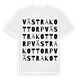Västra Kottorp ordlek t-shirt
