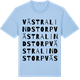Blue Soul t-shirt med Västra Lindstorp ordlek t-shirt