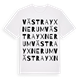 Västra Yxnerum ordlek t-shirt
