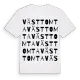Västtomta ordlek t-shirt