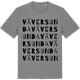 Mid Heather Gray t-shirt med Väversunda ordlek t-shirt