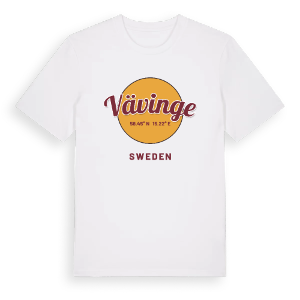 Vävinge cirkel t-shirt – ekologisk bomull t-shirt från Pinshirt