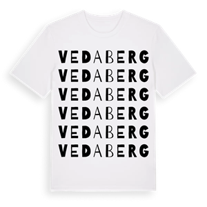 Vedaberg ordlek t-shirt – ekologisk bomull t-shirt från Pinshirt