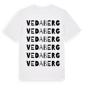 Vedaberg ordlek t-shirt – ekologisk bomull t-shirt från Pinshirt