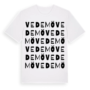 Vedemö ordlek t-shirt – ekologisk bomull t-shirt från Pinshirt