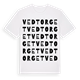 Vedtorget ordlek t-shirt