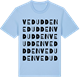Blue Soul t-shirt med Vedudden ordlek t-shirt