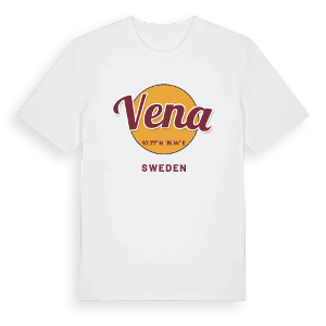 Vena cirkel t-shirt – ekologisk bomull t-shirt från Pinshirt