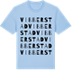 Blue Soul t-shirt med Vibberstad ordlek t-shirt
