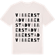 Vintage White t-shirt med Vibberstad ordlek t-shirt