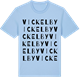 Blue Soul t-shirt med Vickelby ordlek t-shirt