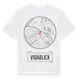 White t-shirt med Vidablick t-shirt