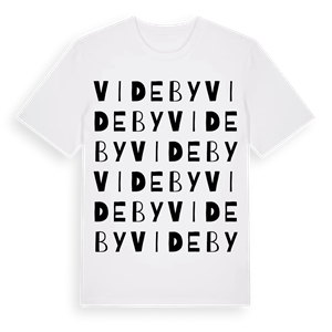Videby ordlek t-shirt – ekologisk bomull t-shirt från Pinshirt