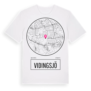 Vidingsjö t-shirt – ekologisk bomull t-shirt från Pinshirt