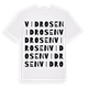 Vidrosen ordlek t-shirt