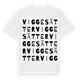 Viggesätter ordlek t-shirt