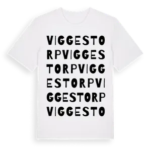 Viggestorp ordlek t-shirt – ekologisk bomull t-shirt från Pinshirt