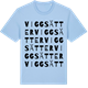 Blue Soul t-shirt med Viggsätter ordlek t-shirt