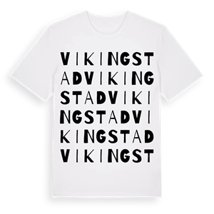 Vikingstad ordlek t-shirt – ekologisk bomull t-shirt från Pinshirt