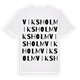 Viksholm ordlek t-shirt