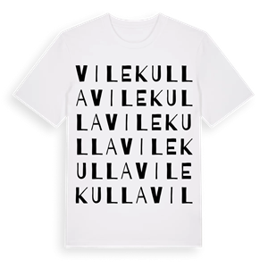 Vilekulla ordlek t-shirt – ekologisk bomull t-shirt från Pinshirt