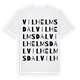 Vilhelmsdal ordlek t-shirt