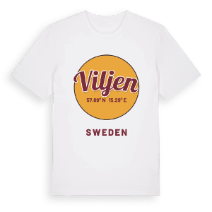 Viljen cirkel t-shirt – ekologisk bomull t-shirt från Pinshirt