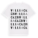 Villbacken ordlek t-shirt