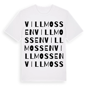 Villmossen ordlek t-shirt – ekologisk bomull t-shirt från Pinshirt