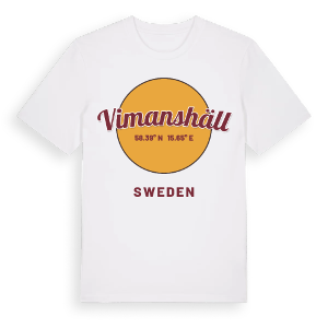 Vimanshäll cirkel t-shirt – ekologisk bomull t-shirt från Pinshirt