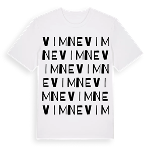 Vimne ordlek t-shirt – ekologisk bomull t-shirt från Pinshirt