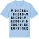 Blue Soul t-shirt med Vinberga ordlek t-shirt